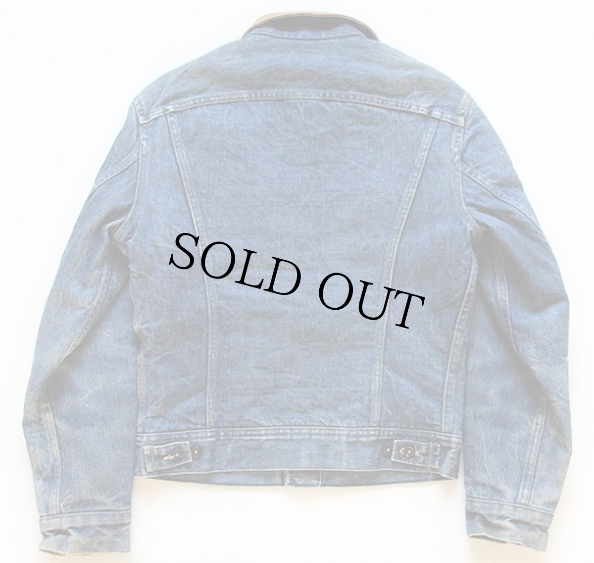 画像2: 80s USA製 Leeリー STORM RIDERストームライダー 220LJ ブランケットライナー デニムジャケット (2)