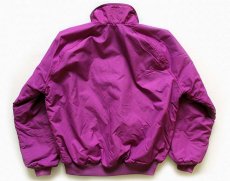 画像2: 80s USA製 patagoniaパタゴニア フリースライナー ナイロンジャケット 紫 9/10★シェルドシンチラ (2)