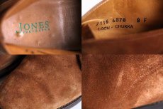 画像5: JONES BOOTMAKER スエードレザー チャッカブーツ 茶 8F (5)