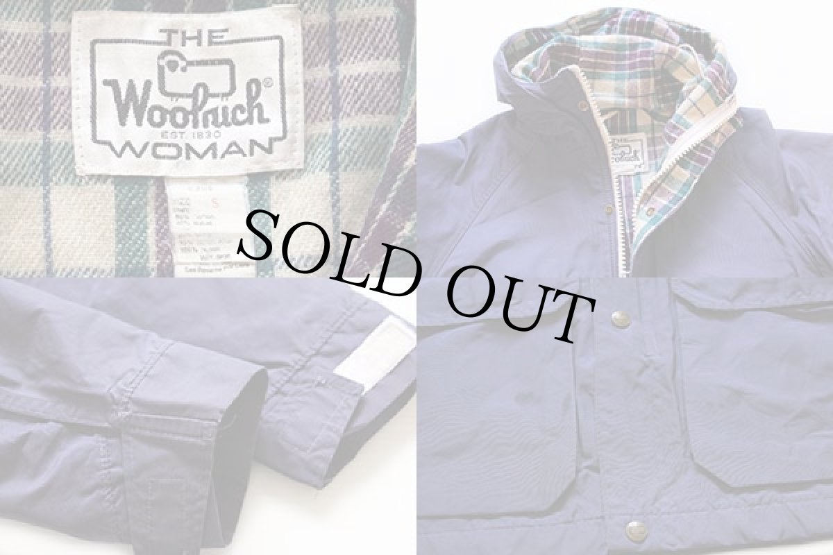 画像3: 70s USA製 Woolrichウールリッチ ウールライナー マウンテンパーカー 紫 W-S (3)