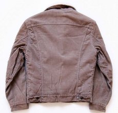 画像2: 70s USA製 Levi'sリーバイス 70605 ボアライナー コーデュロイジャケット ベージュ 36 (2)