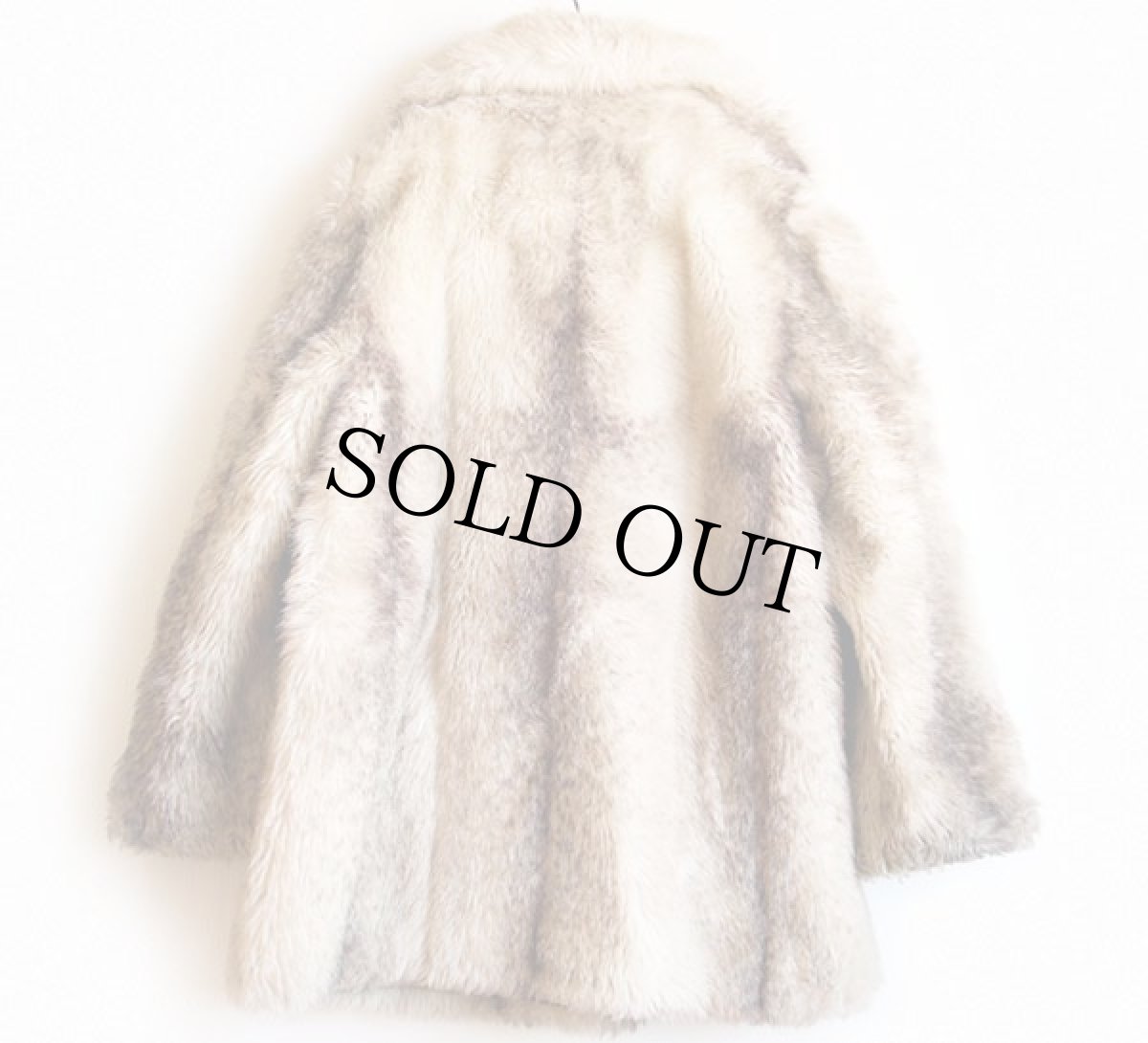 画像2: 70s tissavel フェイクファーコート (2)