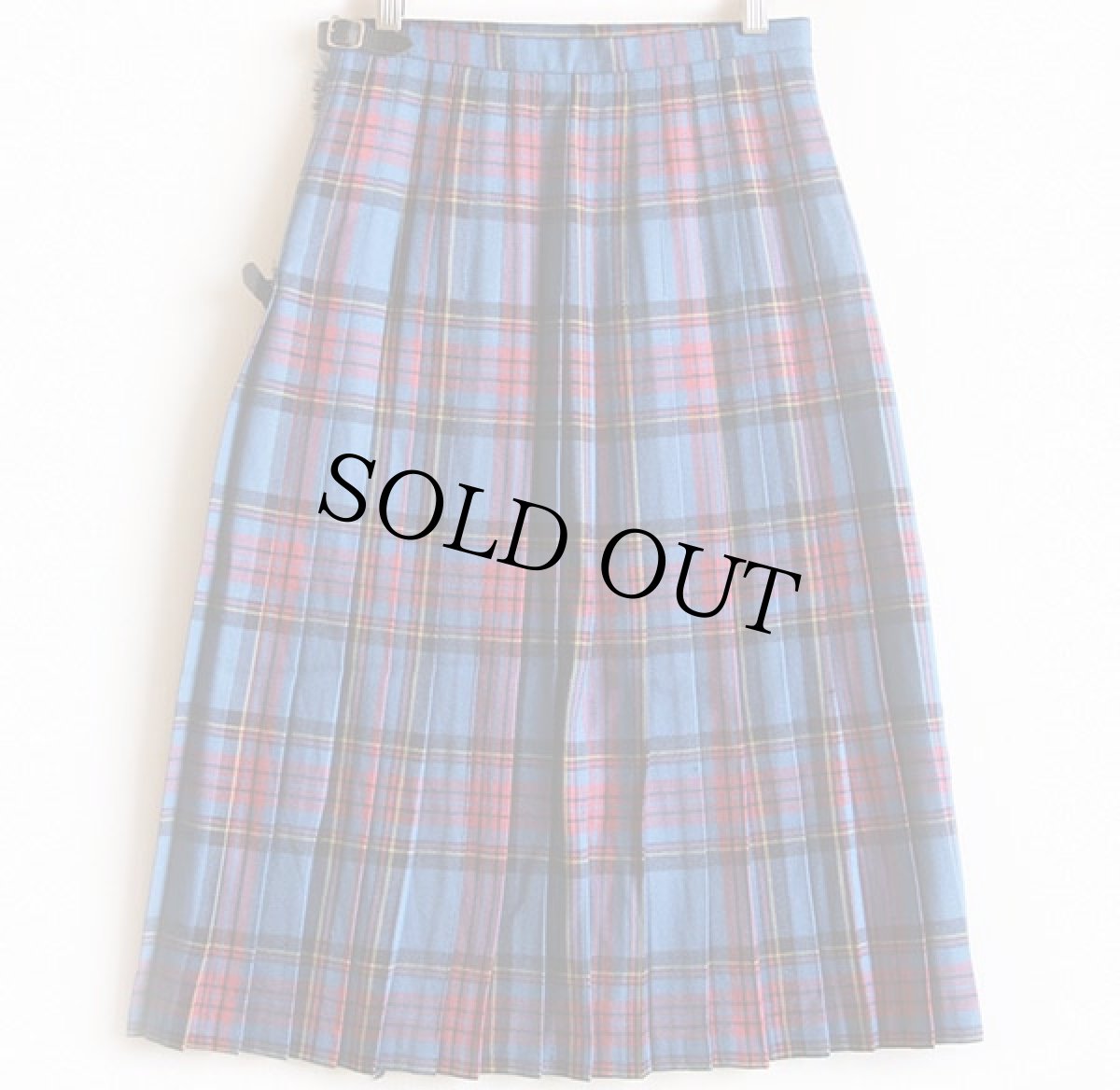 画像2: スコットランド製 Moffat Weavers タータンチェック ウール キルトスカート 12 (2)