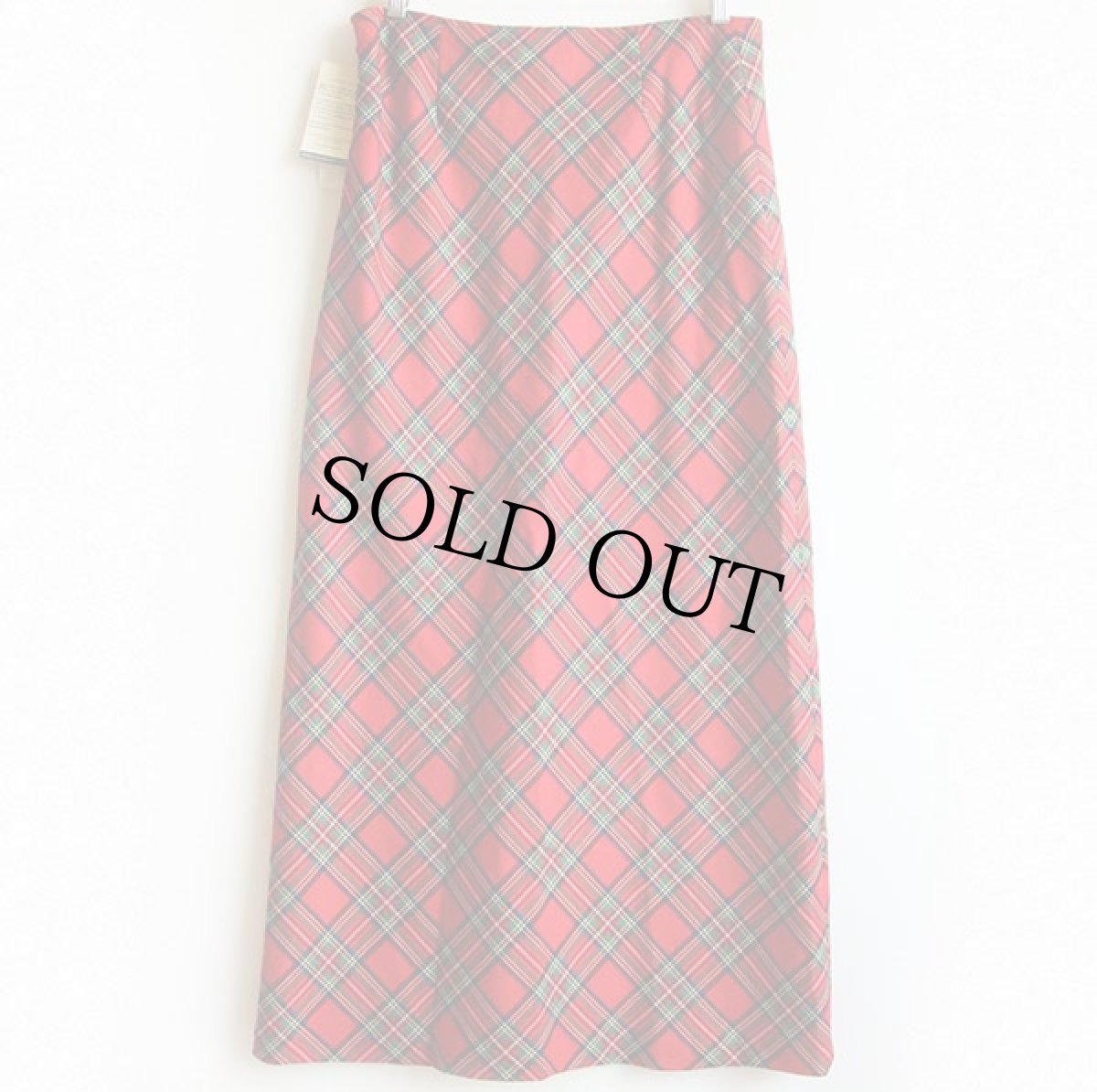 画像2: デッドストック★RALPH ラルフローレン タータンチェック マキシ丈 ウールスカート 6 (2)