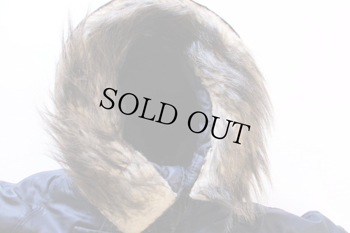 画像3: 50s 米軍 USAF N-3A フライトジャケット エアフォースブルー M (3)