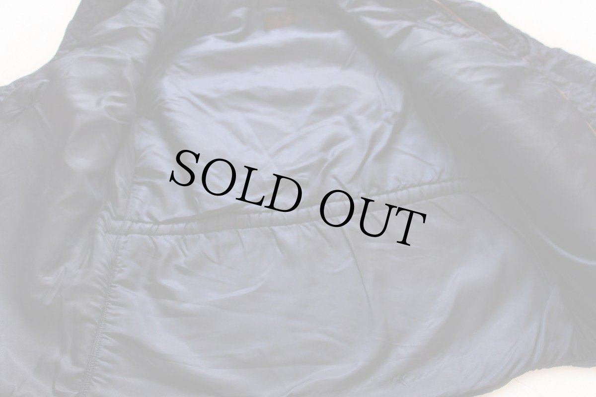 画像5: 50s 米軍 USAF N-3A フライトジャケット エアフォースブルー M (5)