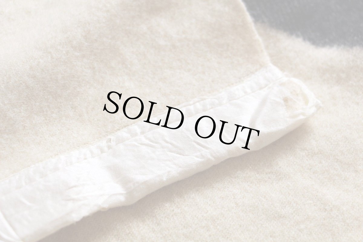 画像5: 50s Golden Dawn マルチボーダー ウール ブランケット (5)