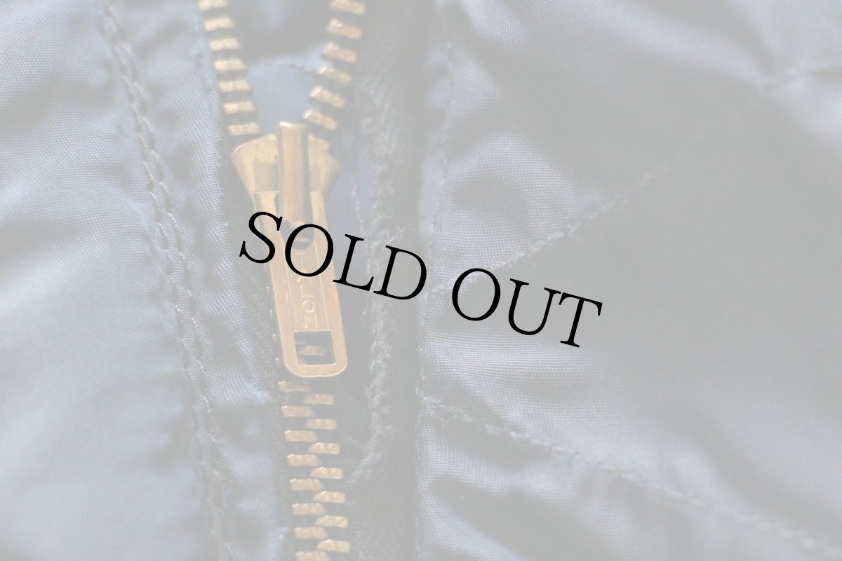 画像7: 50s 米軍 USAF N-3A フライトジャケット エアフォースブルー M (7)