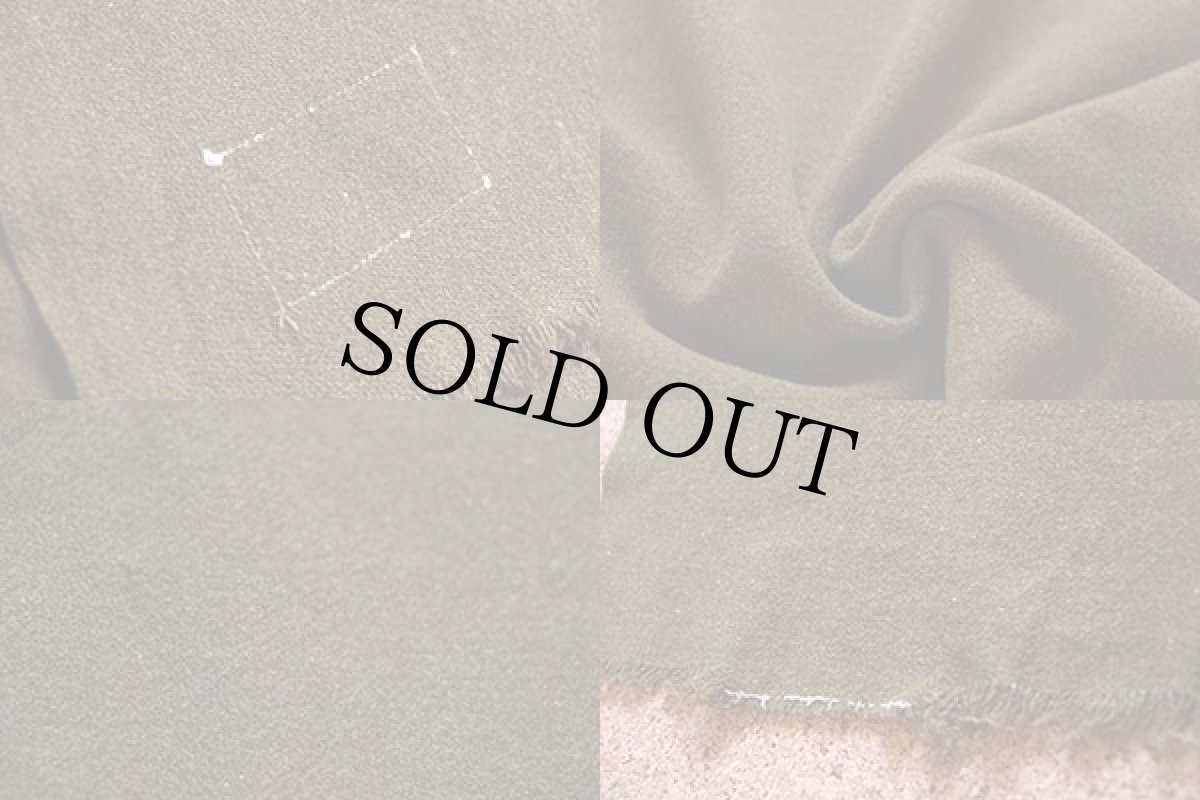 画像3: 40s 米軍 U.S.ARMY ウール ブランケット オリーブドラブ (3)