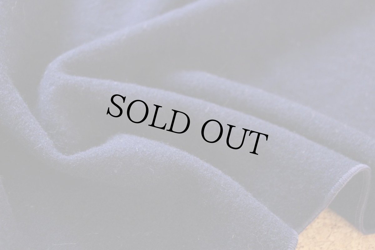 画像4: 50s 米軍 USAF ウール ブランケット 紺 (4)