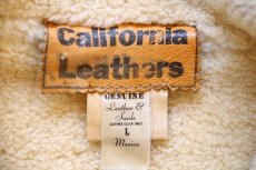 画像4: 70s California Leathers リアル ムートンジャケット L (4)