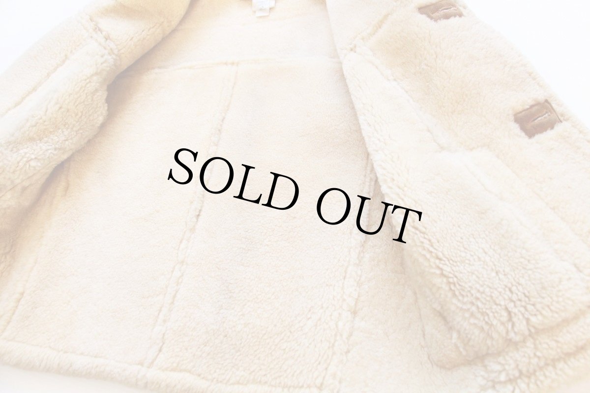 画像5: 70s California Leathers リアル ムートンジャケット L (5)