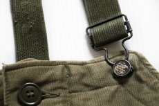 画像6: 40s 米軍 U.S.NAVY N-1 デッキパンツ オリーブドラブ M★オーバーオール (6)