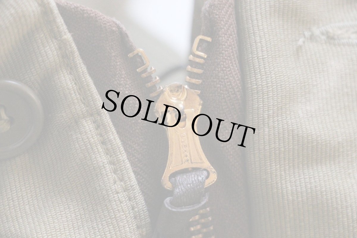 画像5: 40s 米軍 U.S.NAVY N-1 デッキパンツ オリーブドラブ M★オーバーオール (5)