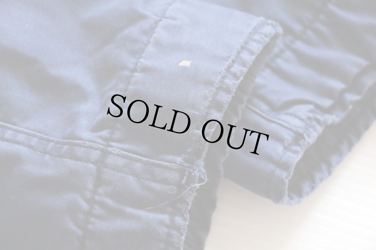 画像6: 60s 米軍 U.S.NAVY ユーティリティジャケット ナス紺 36R (6)