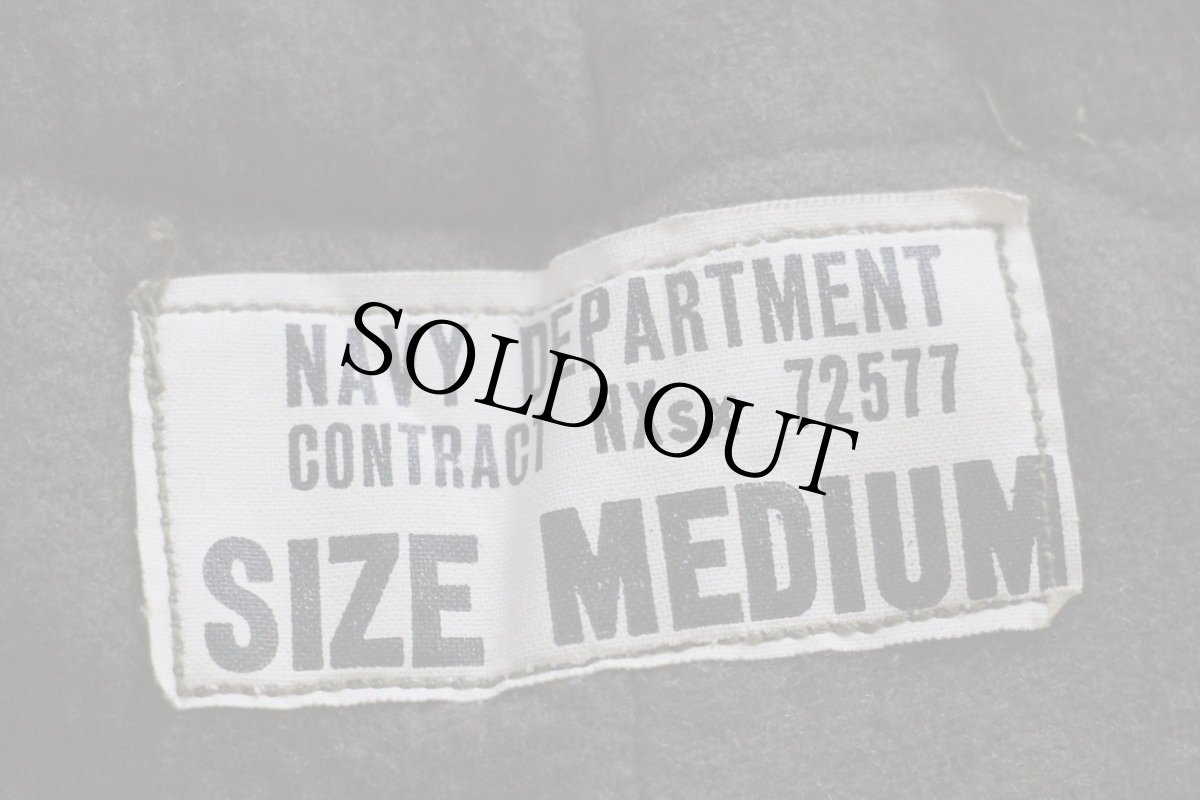 画像4: 40s 米軍 U.S.NAVY N-1 デッキパンツ オリーブドラブ M★オーバーオール (4)