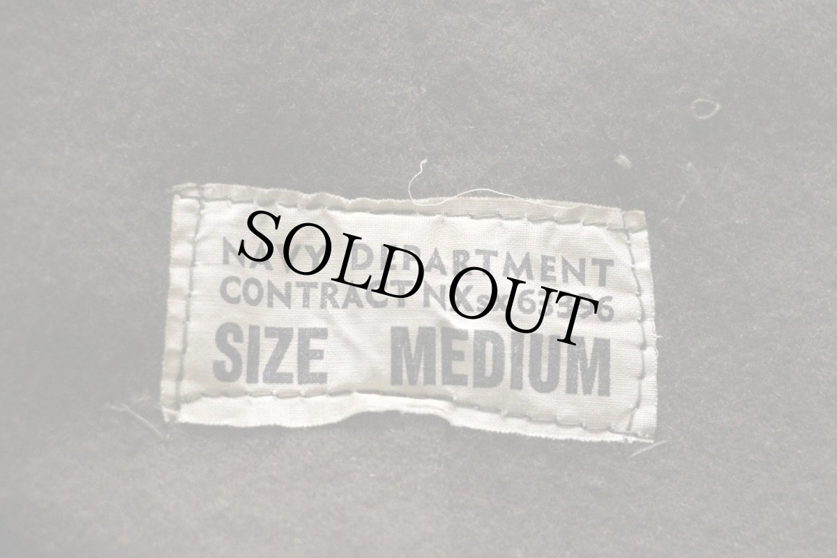 画像4: 40s 米軍 U.S.NAVY N-1 デッキパンツ オリーブドラブ M★オーバーオール (4)