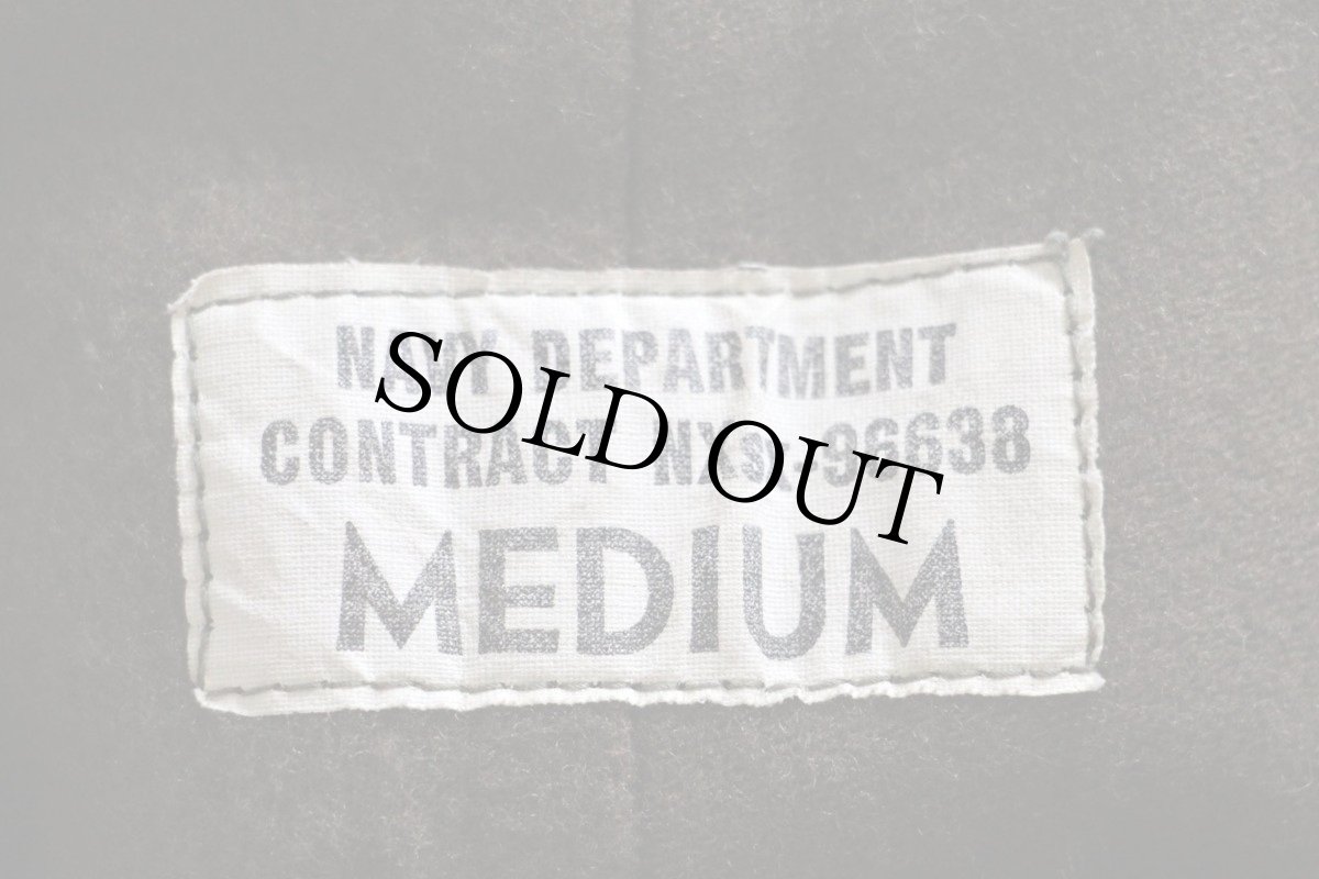 画像5: 40s 米軍 U.S.NAVY N-1 ステンシル デッキパンツ オリーブドラブ M★オーバーオール (5)