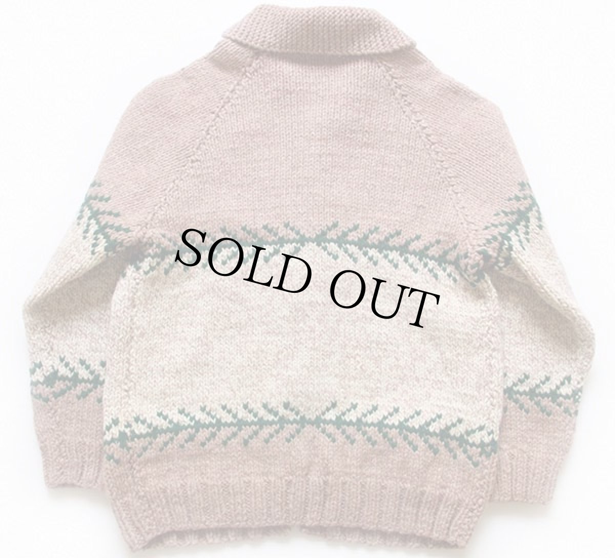 画像2: 60s  ウール カウチンセーター (2)