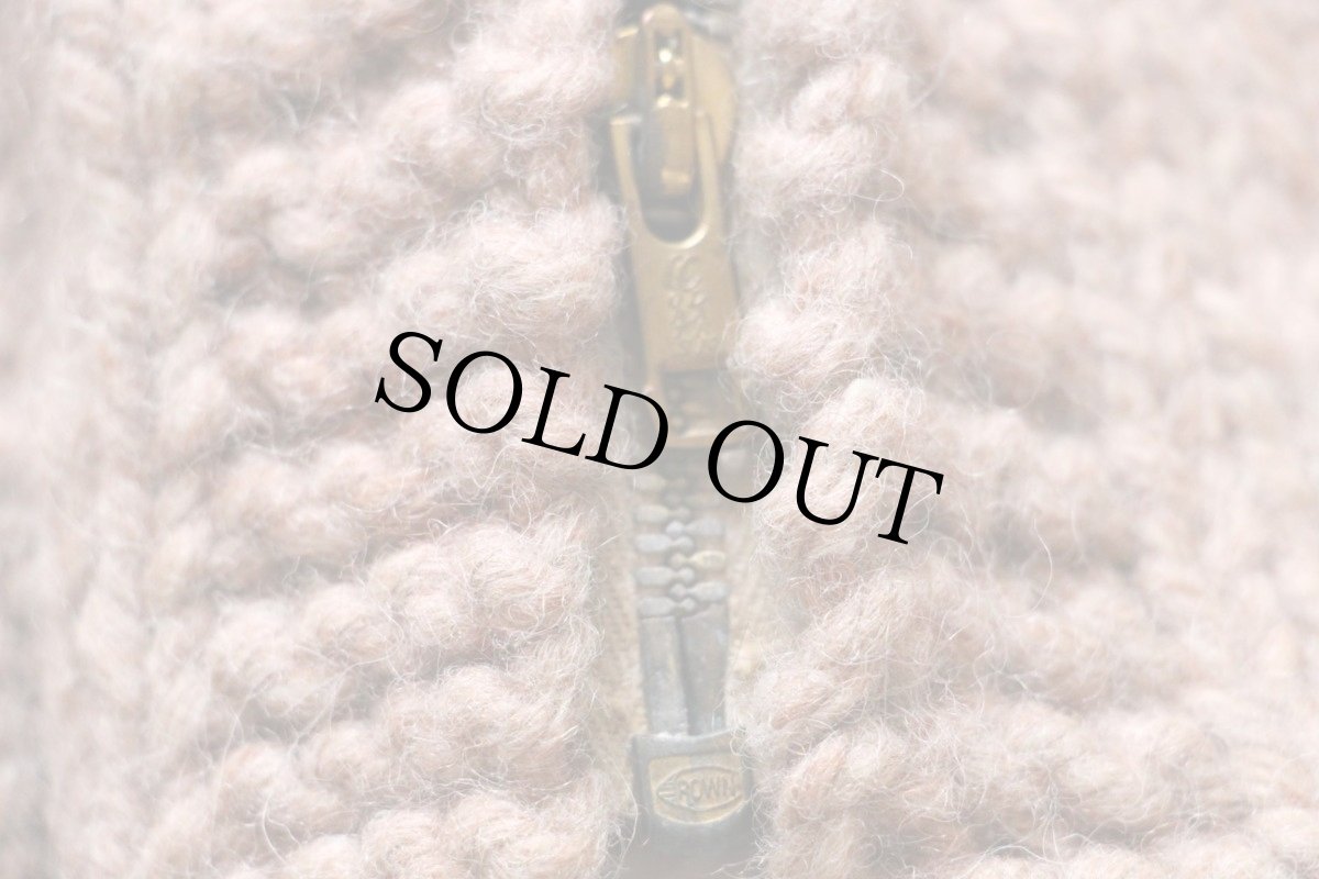 画像5: 60s  ウール カウチンセーター (5)