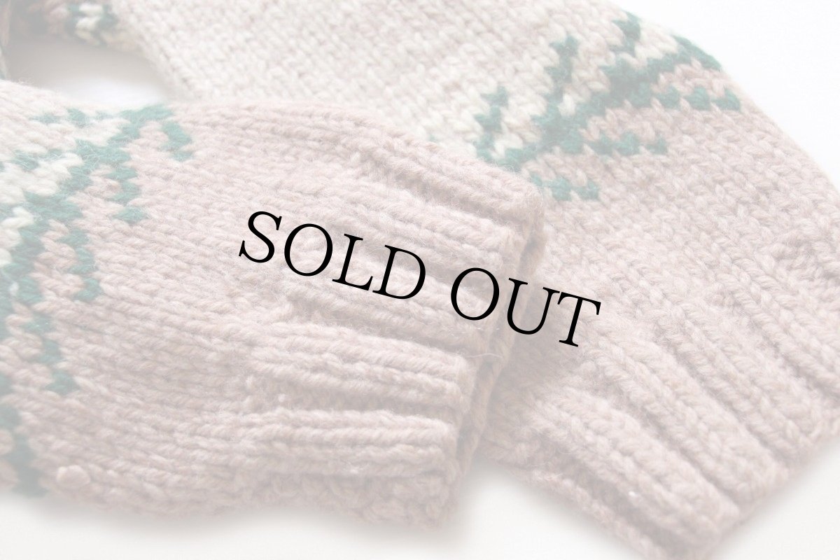 画像6: 60s  ウール カウチンセーター (6)