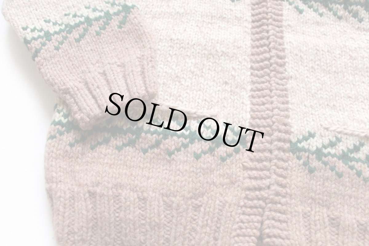 画像4: 60s  ウール カウチンセーター (4)