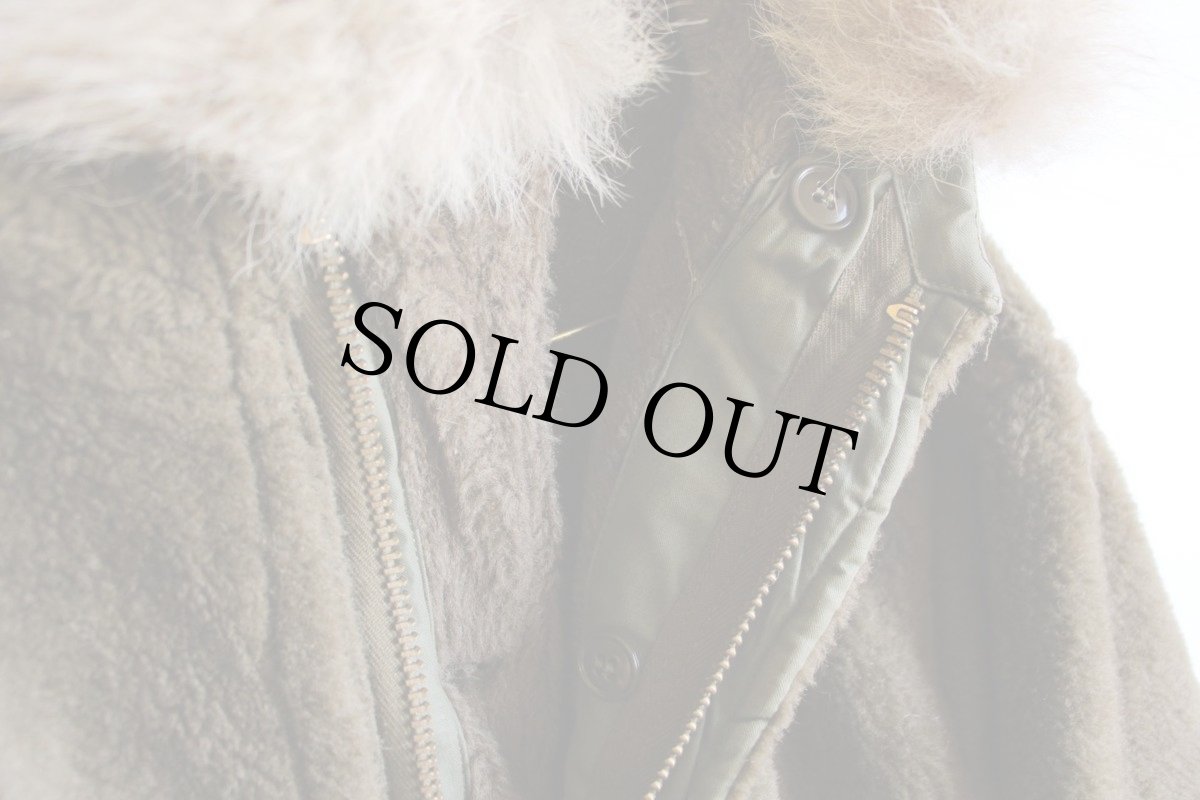 画像5: 40s 米軍 U.S.ARMY M-43 フィールドパーカー ウールパイルライナー リアルファー M (5)