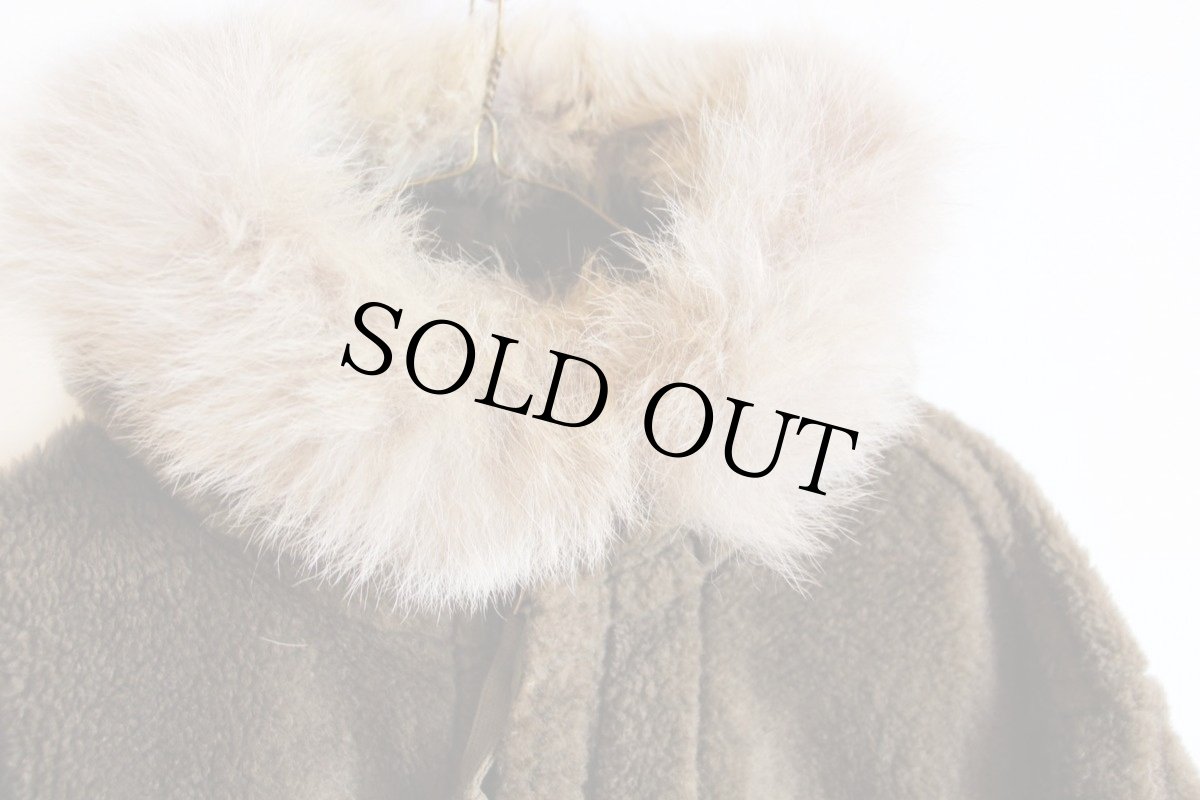 画像3: 40s 米軍 U.S.ARMY M-43 フィールドパーカー ウールパイルライナー リアルファー M (3)