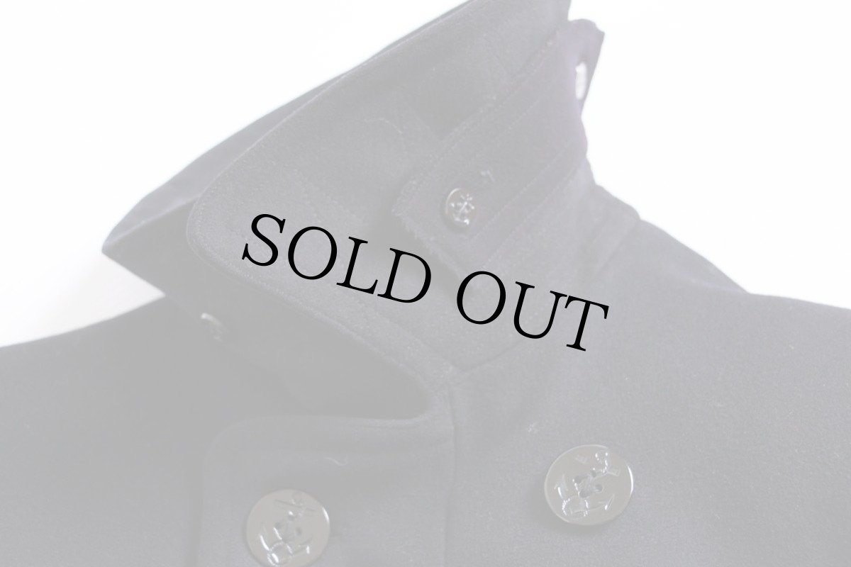 画像4: 40s 米軍 U.S.NAVY NAVAL 10ボタン ウール ピーコート (4)