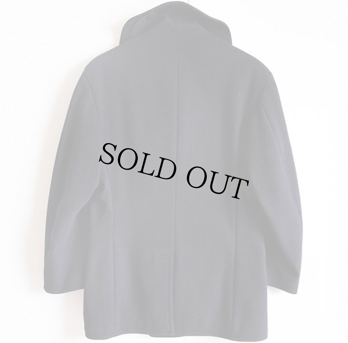 画像2: 40s 米軍 U.S.NAVY NAVAL 10ボタン ウール ピーコート (2)