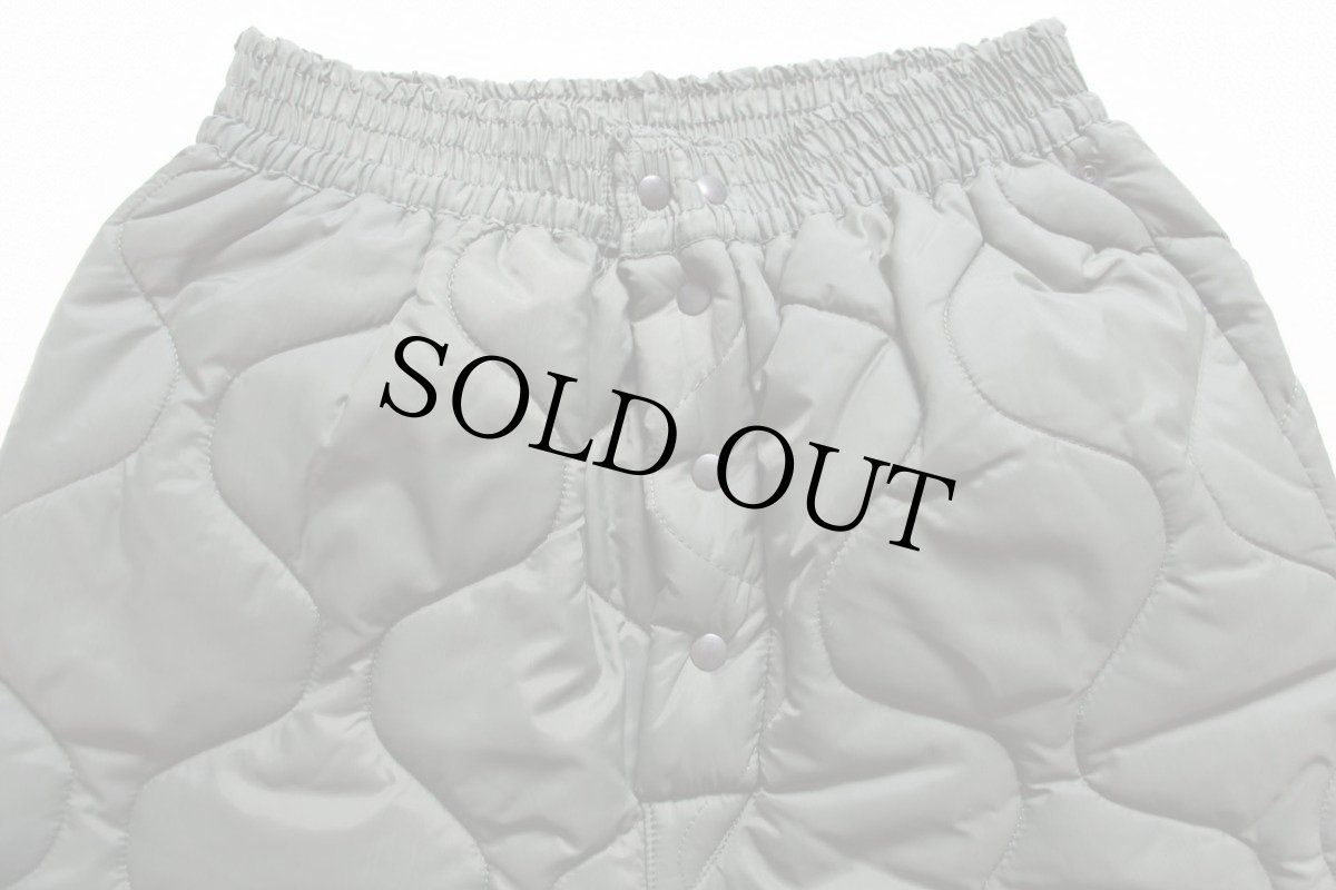 画像2: デッドストック★90s 米軍 USAF ナイロン キルティング ライナーパンツ M (2)