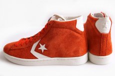 画像2: 未使用★CONVERSEコンバース PRO LEATHERプロレザー 76 MID スエード FIRE 10 (2)