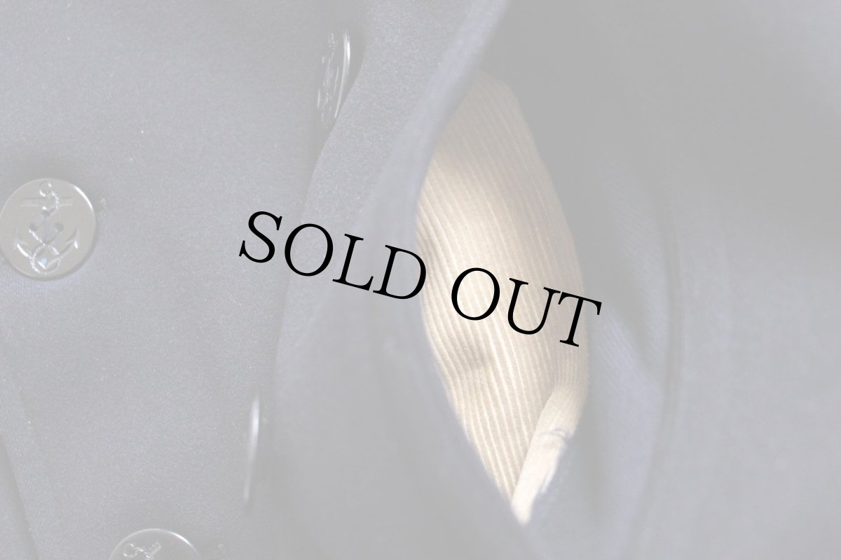 画像7: 40s 米軍 U.S.NAVY NAVAL 10ボタン ウール ピーコート (7)