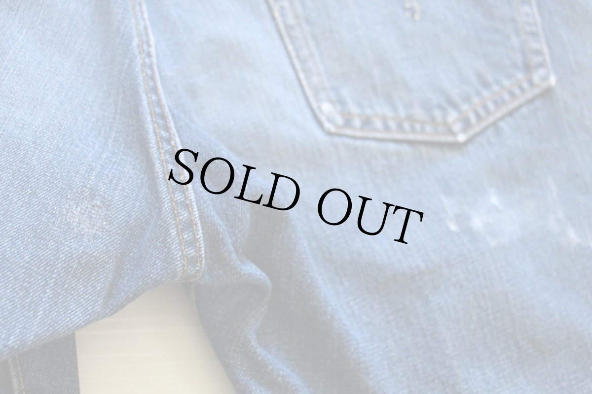 画像10: 60s USA製 LEVI'Sリーバイス 505 BIGE タイプ 耳付き デニムパンツ (10)