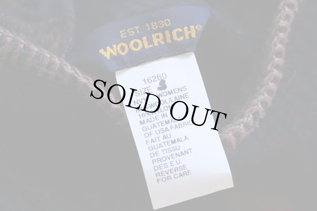 画像5: Woolrichウールリッチ ネイティブ柄 リバーシブル ロング ウール ブランケット コート W-S (5)