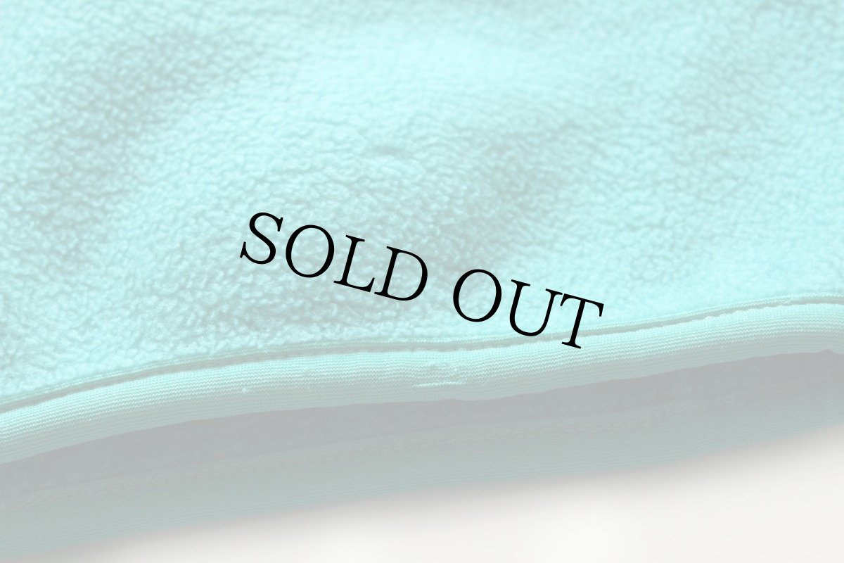 画像6: 80s USA製 patagoniaパタゴニア フリース スナップT エメラルドグリーン M (6)