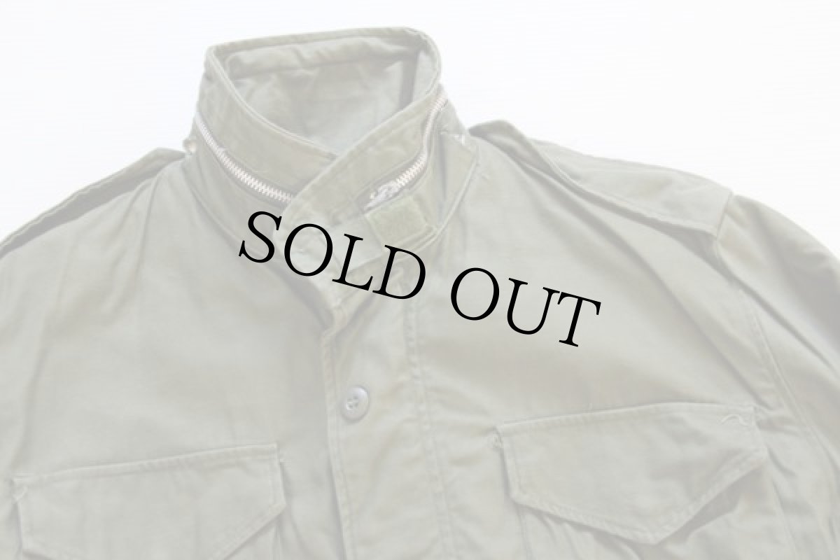 画像3: 60s 米軍 U.S.ARMY M-65 フィールドジャケット 2nd オリーブグリーン S-S (3)