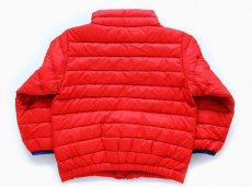 画像2: patagoniaパタゴニア ベビー ダウンセーター フレンチレッド キッズ2T★ダウンジャケット (2)