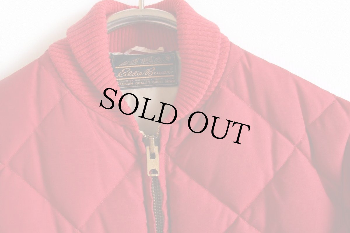 画像3: 70s EddieBauerエディーバウアー スカイライナー ダウンジャケット 赤 (3)
