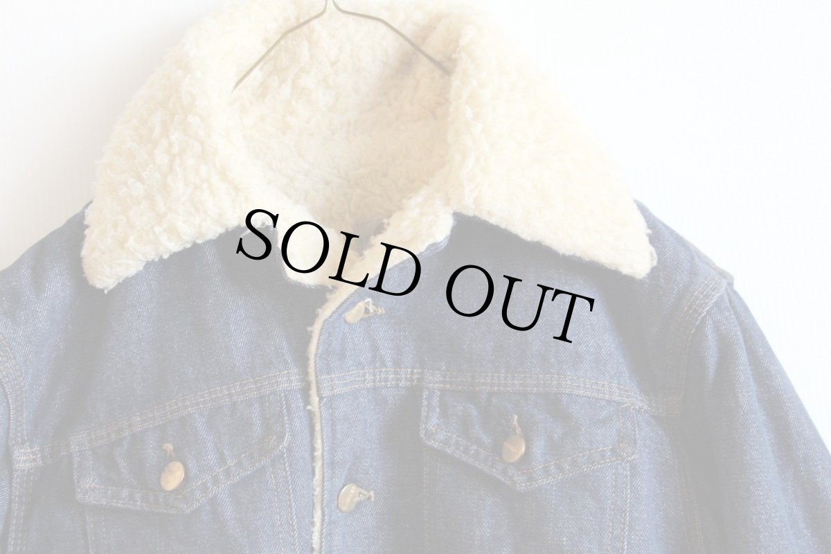 画像3: 70s carharttカーハート ボアライナー デニムジャケット 40 (3)