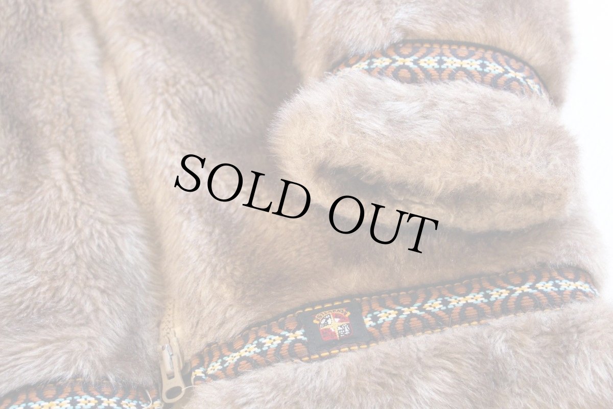 画像6: 70s USA製 Hansa-Branta by STEARNS チロリアンテープ エスキモー フェイクファー ダウンコート L-S (6)