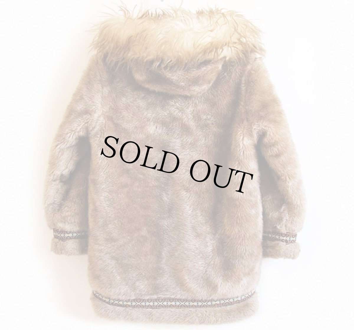 画像2: 70s USA製 Hansa-Branta by STEARNS チロリアンテープ エスキモー フェイクファー ダウンコート L-S (2)