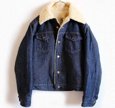画像1: 70s carharttカーハート ボアライナー デニムジャケット 40 (1)