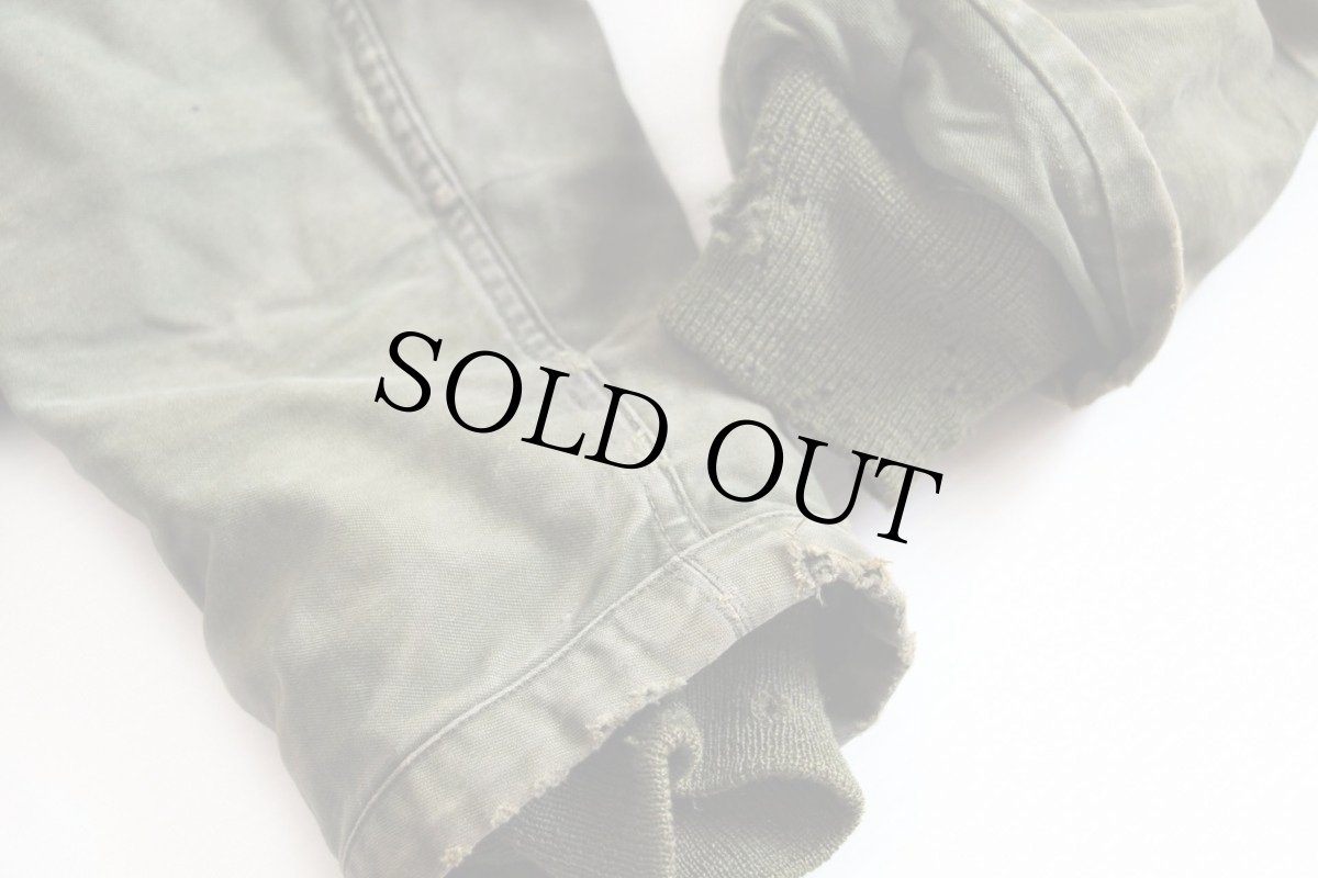 画像9: 60s 米軍 U.S.NAVY A-2 ステンシル デッキジャケット 初期型 M (9)