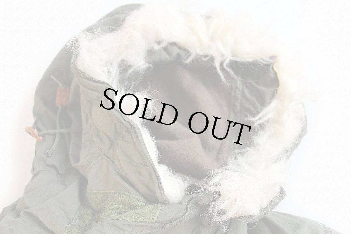 画像3: 70s 米軍 U.S.ARMY キルティングライナー&フード付き M-65 パーカー M★モッズコート フルセット (3)