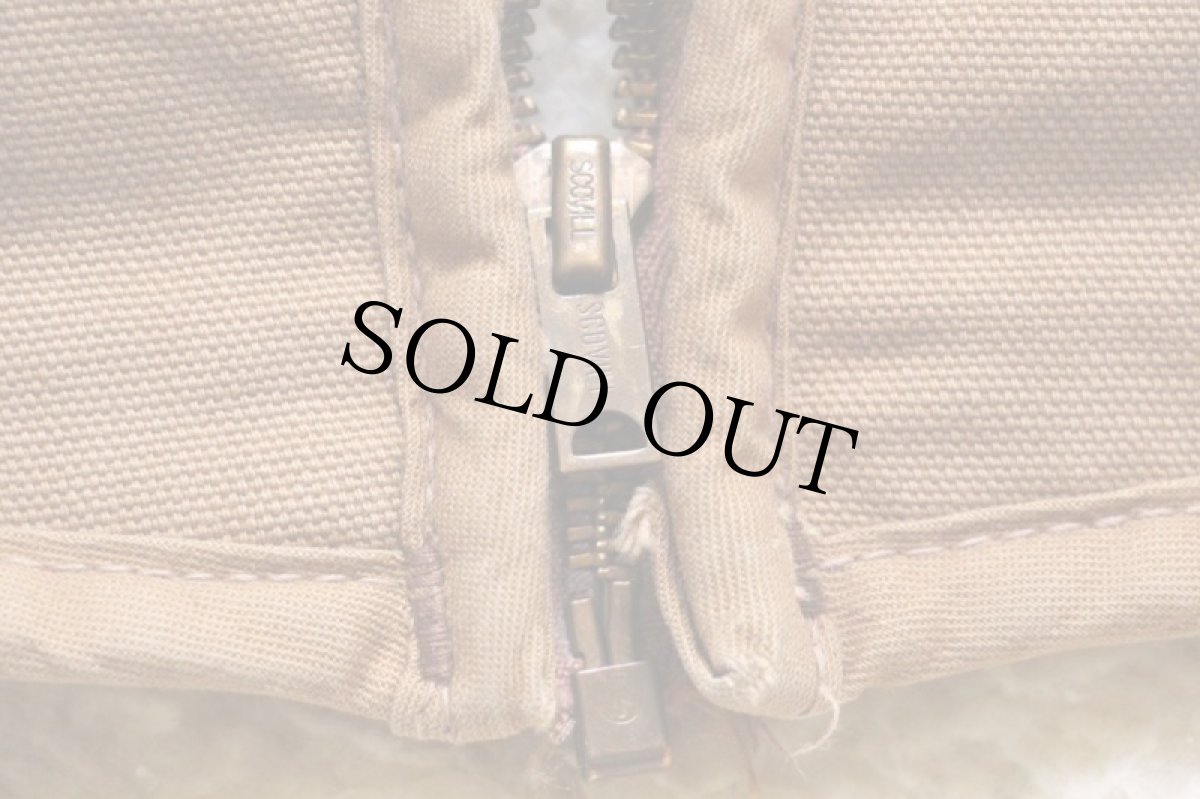 画像5: 70s USA製 carharttカーハート ボアライナー ダックベスト 茶 L (5)