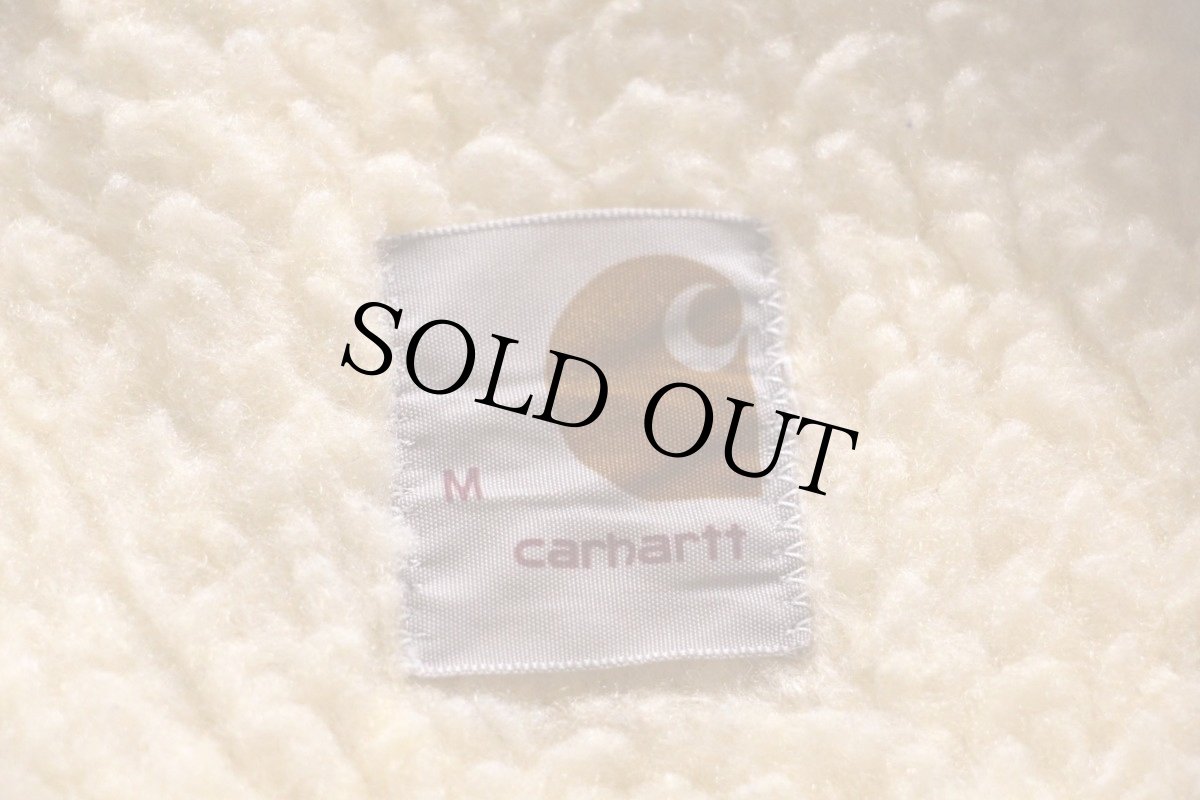 画像4: 70s carharttカーハート ボアライナー デニムベスト M (4)