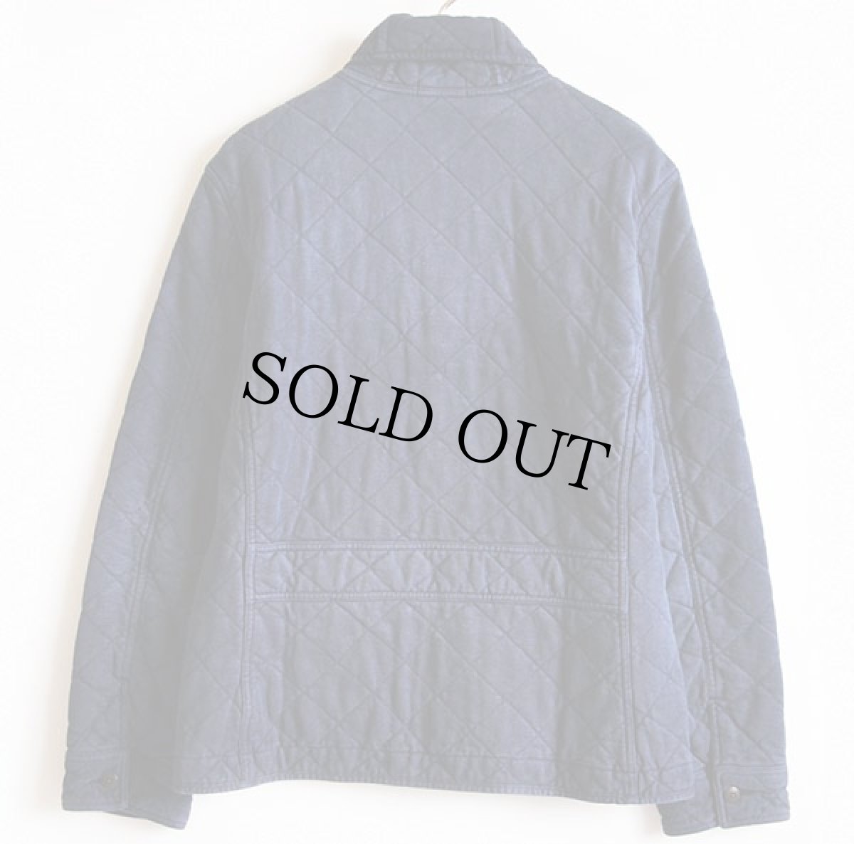 画像2: ポロ ラルフローレン ショールカラー インディゴ キルティングジャケット XL (2)