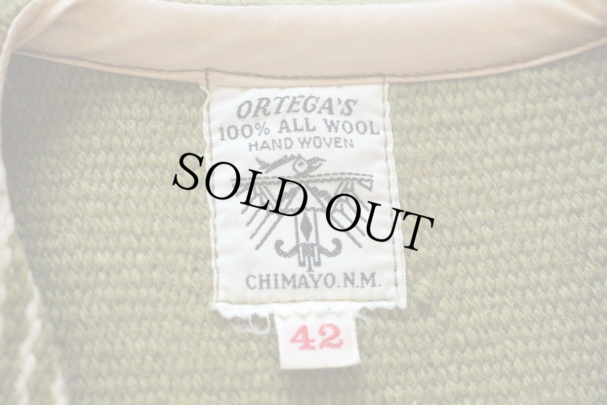 画像3: ORTEGA'Sオルテガ ネイティブ柄 チマヨ ラグ ベスト 42 (3)