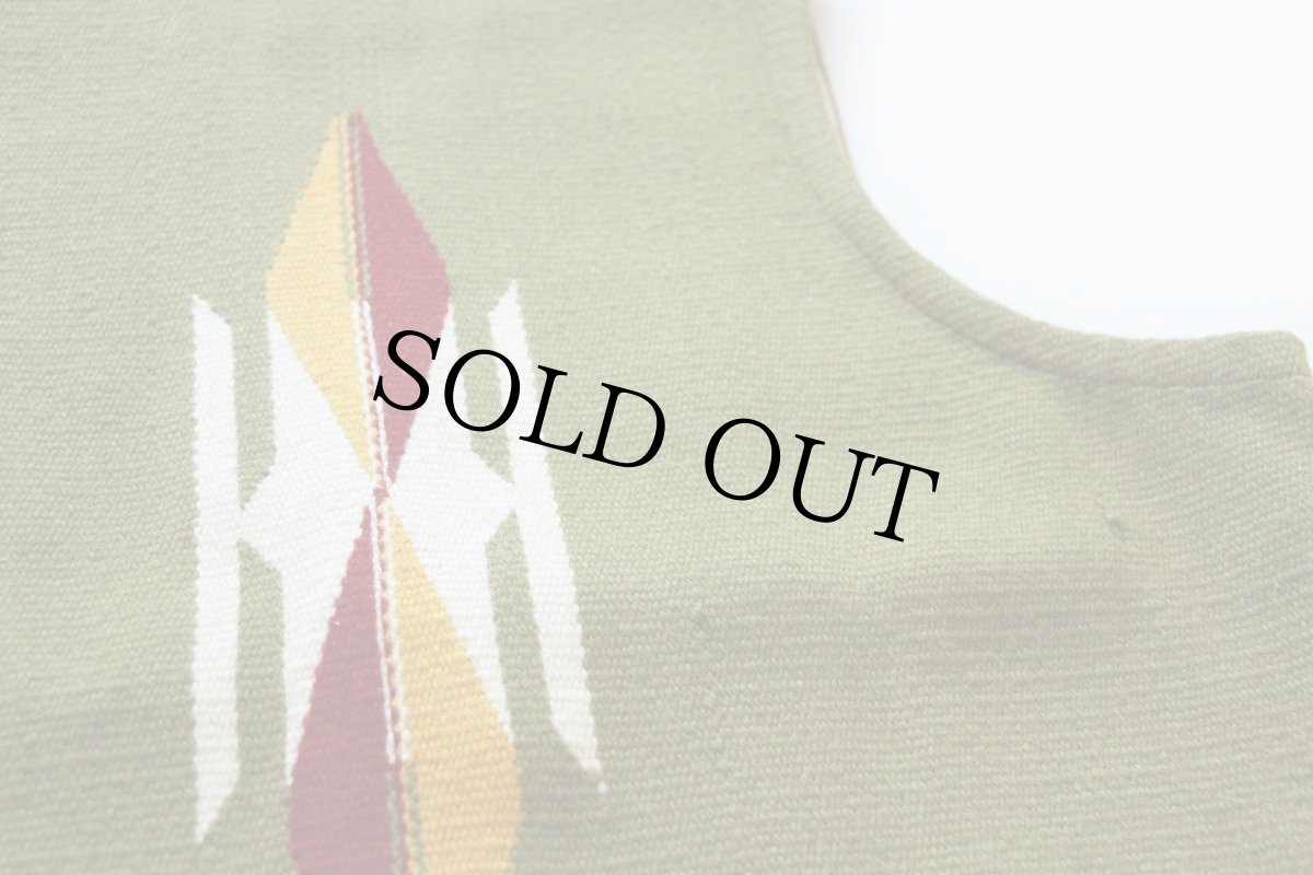 画像5: ORTEGA'Sオルテガ ネイティブ柄 チマヨ ラグ ベスト 42 (5)